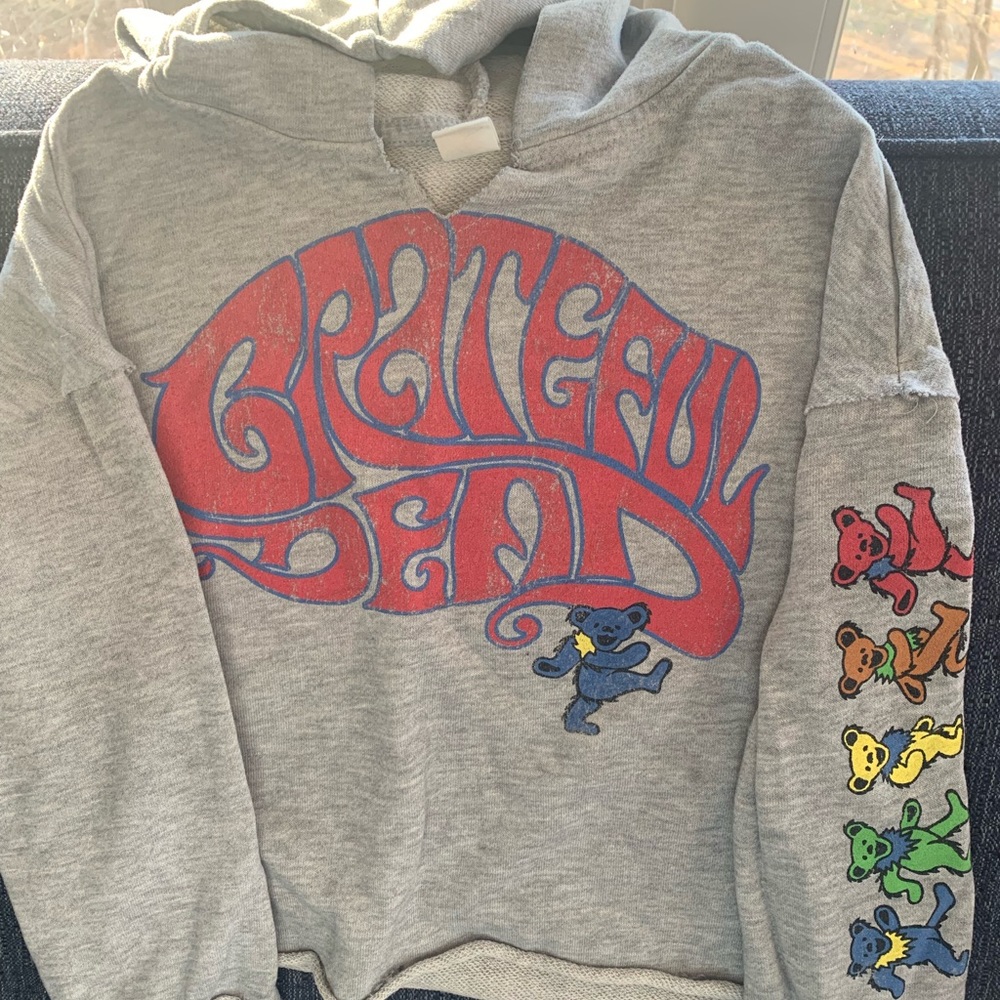 Kids Grateful Dead Dancing Bears hooded sweatshirt Size 5T